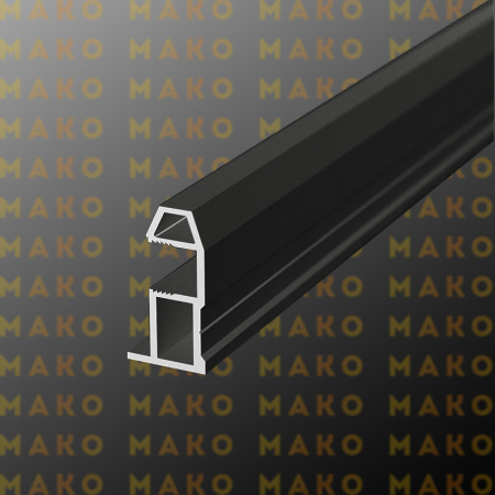 Профиль вертикальный MS161 Титан (A18)